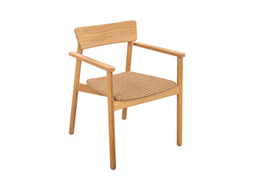 CARMEN - Stackable teak garden chair by Traditional Teak - view 2